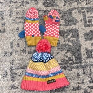 MJ size medium hat and mittens